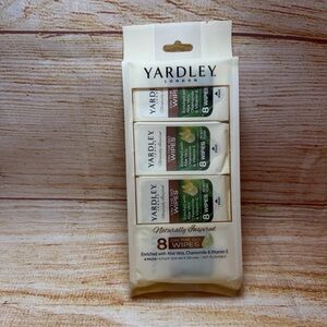 Yardley London On The Go Pre-moistened Wipes, 8 Packs (8) Each